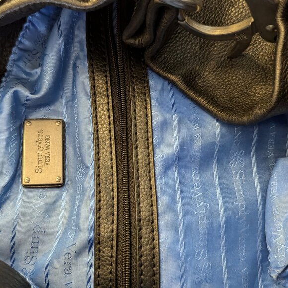 Pebbled Leather Handbag by Vera Wang - Picture 14 of 15